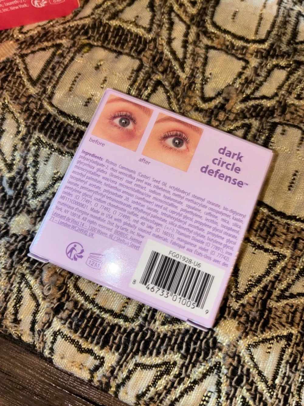 tarte mascara duo & foundation